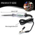 Test Light Automotive - Circuit Tester with 3-48V Digital LED Display - Voltage Test Pen with Stainless Probe