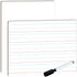 Dry Erase Lined Whiteboard for Kids, White Board with Lines for Writing, Handwriting Practice Board for School Supplies