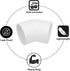3" 45 Degree PVC Elbow Pipe Fitting Connector, Socket x Socket for Home Sewer Plumbing Water Line