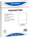 PrintWorks Professional 3 3/4" Perforated Paper, 500 Sheets, 20 lb, White (04331)
