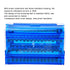Terminal Block Distribution Box, Din Rail 4-Level Single Phase with Transparent Dust Cover, 125A 500V