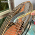 J-Type Wire Brush Set, 4pcs, Curved Brush Head, Metal Handle, 4 Types of Bristles for Cleaning Rust/Welding