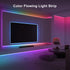 16.4ft 3000K-6500K Tatazone RGBWW+IC WiFi Smart Flowing Led Strip Light, RGB Chasing Effect+Tunable White Led Lights
