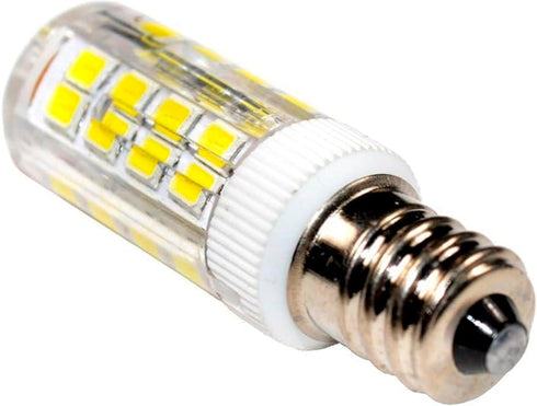 4-Pack E12 110V Bulb HQRP LED Light Cool Compatible with Ceiling Fan, Chandelier, Indoor Lighting, Drill Press