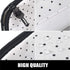 Sooez Wide-Opening Pencil Pen Case, Lightweight & Spacious Zipper Stationery Bag with Triangular Design for Adults,