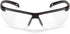 Pyramex Ever-Lite Lightweight Safety Glass Bifocal Readers 1.5 Diopter Black Frame Clear H2Max Anti Fog Lens