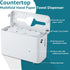 Countertop Lid300-Sheet C-fold Paper Towel Dispenser XXLarge - Heavy DutyWide-Design Folded Paper Towel Dispenser