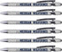 Michigan Soft Touch Coated Metal Stylus Pens - 6 Pack, Model 30510