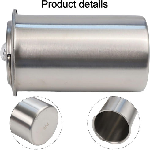 Violiica 1-1.2kg Stainless Steel Ham Press Maker with Thermometer Homemade Deli Meat and Sandwich Cooking Tool Large