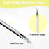 Maydeyy 20 1 Inch 100 Pack Gauge Needle with Caps, Sterile Disposable Luer Lock Lab Accessories Needles, Individually