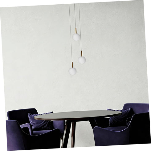 80mm Frosted Glass Globe Lampshade round Ivory Pendant Lamp Shade Replacement for Ceiling Fan Wall Sconce Light