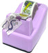 WELSTIK Desktop Tape Dispenser, Non-Skid Base for Packaging in Office, Restaurant, Flower Shop, Purple