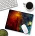 Galaxy Mouse Pad - Square Waterproof Non-Slip Rubber Base Mousepad for Office Laptop, 9.5"x7.9"x0.12" Inch