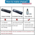 Toner Refill Powder Compatible for HP 202a CF500A CF501A CF502A CF503A 202X Toner Cartridges, 4-Pack