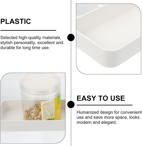 iplusmile Plastic Pegboard Bins with Hook, Parts Storage Box for Organizing Hardware, Craft Room, Tool Shed