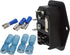 URBEST Male Power Socket 10A 250V Inlet Module Plug, 5A Fuse Switch with 7Pcs Female 16-14 AWG Wiring Terminals