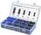 60Pcs Quick Connect Air Hose Fittings, Pneumatic Push-to-Connect Fittings Kit for Various OD Tubes