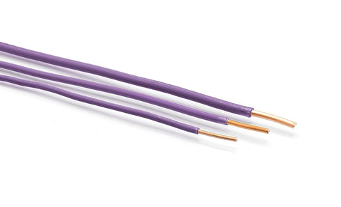 THE CIMPLE CO 10 Feet Insulated Solid Copper THHN/THWN Wire - 10 AWG, Made in The USA, Electrical Rated for 600 Volts,