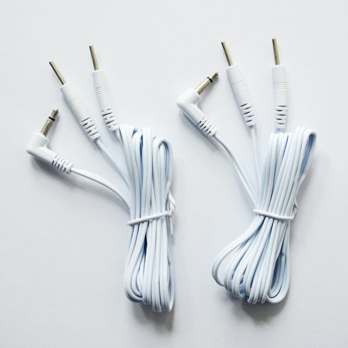 DC 3.5mm Length 60'' Electrode Wires for Tens EMS Machine, Pack of 2