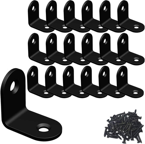 Corner Brace, L Bracket, Stainless Steel Brackets, Small Angle Brackets, Metal Iron Braces for Wood