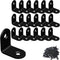 Corner Brace, L Bracket, Stainless Steel Brackets, Small Angle Brackets, Metal Iron Braces for Wood