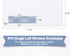 PANDRI 750#10 Single Window Envelopes, Self Seal Security Envelopes with Security Tint for QuickBooks Invoices,