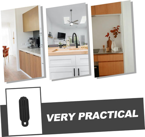 ARTIBETTER Sleek Recessed Drawer Pull Handle Sturdy Zinc Alloy Cabinet Handle for Easy Installation Elegant Design