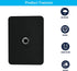 2nd Magnetic Doorbell Mount Compatible with Blink Video Doorbell Gen (Newest Model),Doorbell Camera Mount Holder No