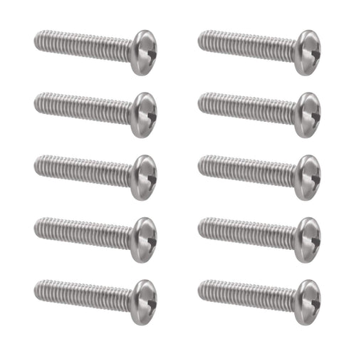 C76 Stainless Steel Pan Head Screw Replacement - 10-32-Thread by 7/8-Inch for Polaris 280