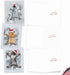 The Best Card Company Variety Pack of 10 Christmas Greeting Cards with Envelopes - Humor Holiday Assortment