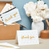 4x6 144-Pack, 6 Juvale Thank You Cards with Envelopes - In, Assorted Polka Dot & Stripe Designs - Bulk Blank Thank You