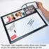 Ultimate Office Magnetic Whiteboard 24 x 18 Memo Board PLUS, 3 Photo Frames, Marker & Magnetic Eraser