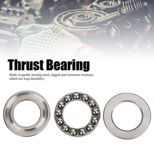 5pcs 51104 Thrust Bearing Plane Axial Ball Bearings, High Precision Thrust Ball Bearings for Industrial Hardware