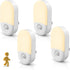 L LOHAS LED Motion Sensor Night Light, Motion Activated Night Light, 4Pack,