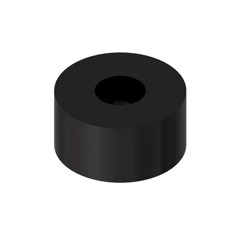 Robosource Black Nylon Spacer, 1/4 inches Thick, 1/2 inches OD, 50 Pack for VEX Robotics