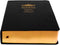 Thick Journal, Hardcover Notebook with Black Soft Faux Leather Cover, 416 Pages, A5 Blank Premium Papers with Golden