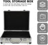 280x220x100mm Toolbox Kisangel Portable Aluminum Alloy Tool Storage Box with Password Lock, Mini Handheld Organizer