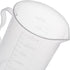 uxcell 300ml PP Plastic Graduated Beaker with Handle for Lab Kitchen Liquids, 3pcs