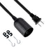 15 360W E26 Bulb Simple Deluxe Feet Extension Hanging Lantern Pendant Light Lamp Cord Cable Socket On/Off Switch (No