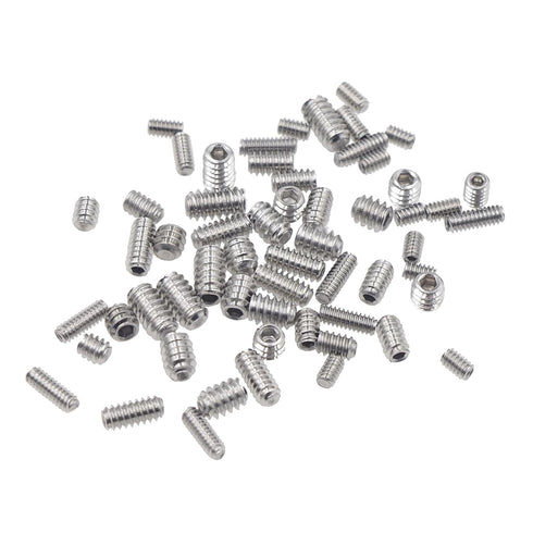 #2-56 #4-40 #6-32 UNC Stainless Steel Internal Hex Drive Cup Point Set Screws Assortment Kit