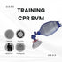 BVM-3081-001 MCR Medical CPR Training Bag Valve Mask (BVM) ADULT/CHILD in Mesh Bag