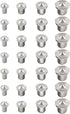 40 Pcs Dowel and Tenon Center Transfer Plugs, Solid Doweling Marker Tool for Woodworking