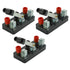 3Pcs Single Pole Knife Switch, Educational Single Pole Double Throw Switch for Physics Laboratory Equipment