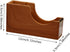 Enyuwlcm Acrylic Desk Tape Dispenser Heavy Duty Cute Tape Dispenser with Non-Skid Base Suitable for 1 Inch Core Tape Imitation Wood Grain