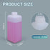 16.9oz Plastic Container Lab Chemical Reagent Bottles, 6 Pack Liquid Solid Storage Sample Sealing Bottles with Cap for