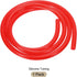 3.3ft Red Silicone Tubing | 5/32" ID x 1/4" OD Industrial Plastic Hoses for Pump Siphoning