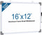 MaxGear Dry Erase Board for Wall, 16" x 12", Aluminum Frame, Double-Sided Magnetic White Board, Portable