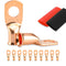10PCS Battery Cable Ends, 6 Gauge Wire Connectors, 5/16 Copper Wire Lugs with Heat Shrink Tubing