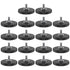 SHCJINGK 18 Pack Rubber Coated Magnets 1.69 Inch Magnetic Base with M6 Threaded