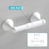 Set, 4-Piece Set BGL Bathroom Accessories White Paint Expandable Towel Bar Bathroom Accessory Wall Mounted Towel Ring